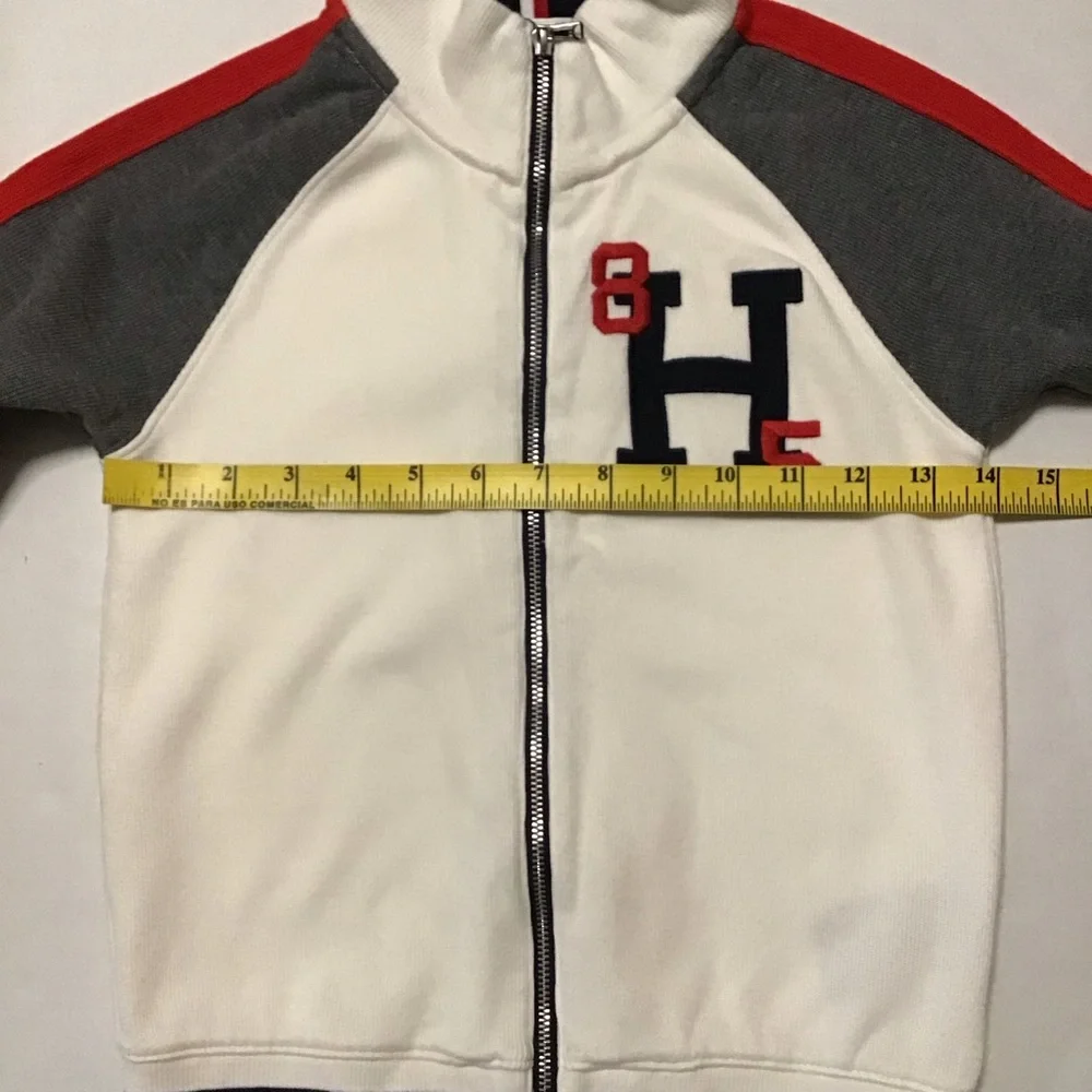 Tommy Hilfiger Sport Boys Varsity Track Jacket Full Zip Colorblock - Picture 5 of 8